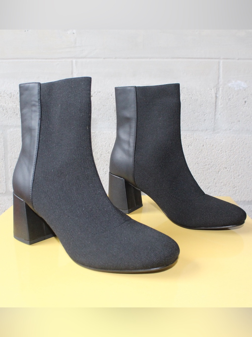 MIA - New Bronwen Black/Burnish Knit Booties